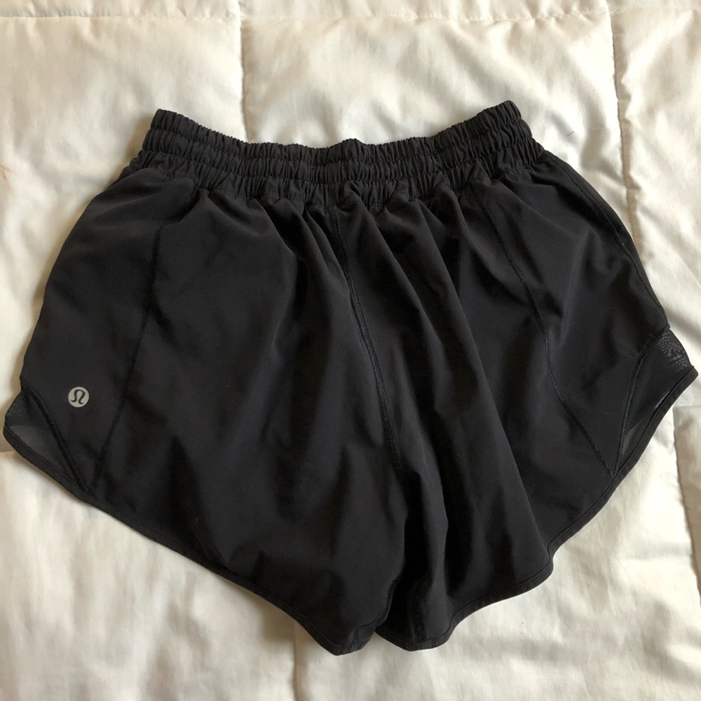 Black lululemon shorts